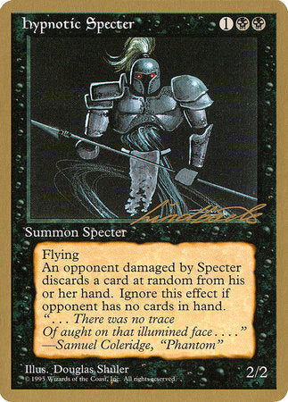 Hypnotic Specter - 1996 Leon Lindback (4ED) [Pro Tour Collector Set]-1