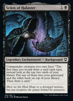 Scion of Halaster [Commander Legends: Battle for Baldur's Gate]-1