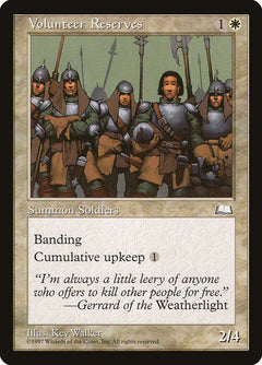 Volunteer Reserves [Weatherlight]-1