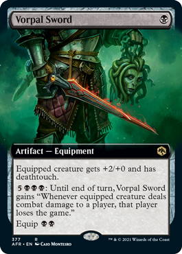 Vorpal Sword (Extended Art) [Dungeons & Dragons: Adventures in the Forgotten Realms]-1