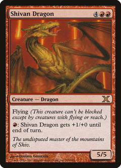 Shivan Dragon [Tenth Edition]-1