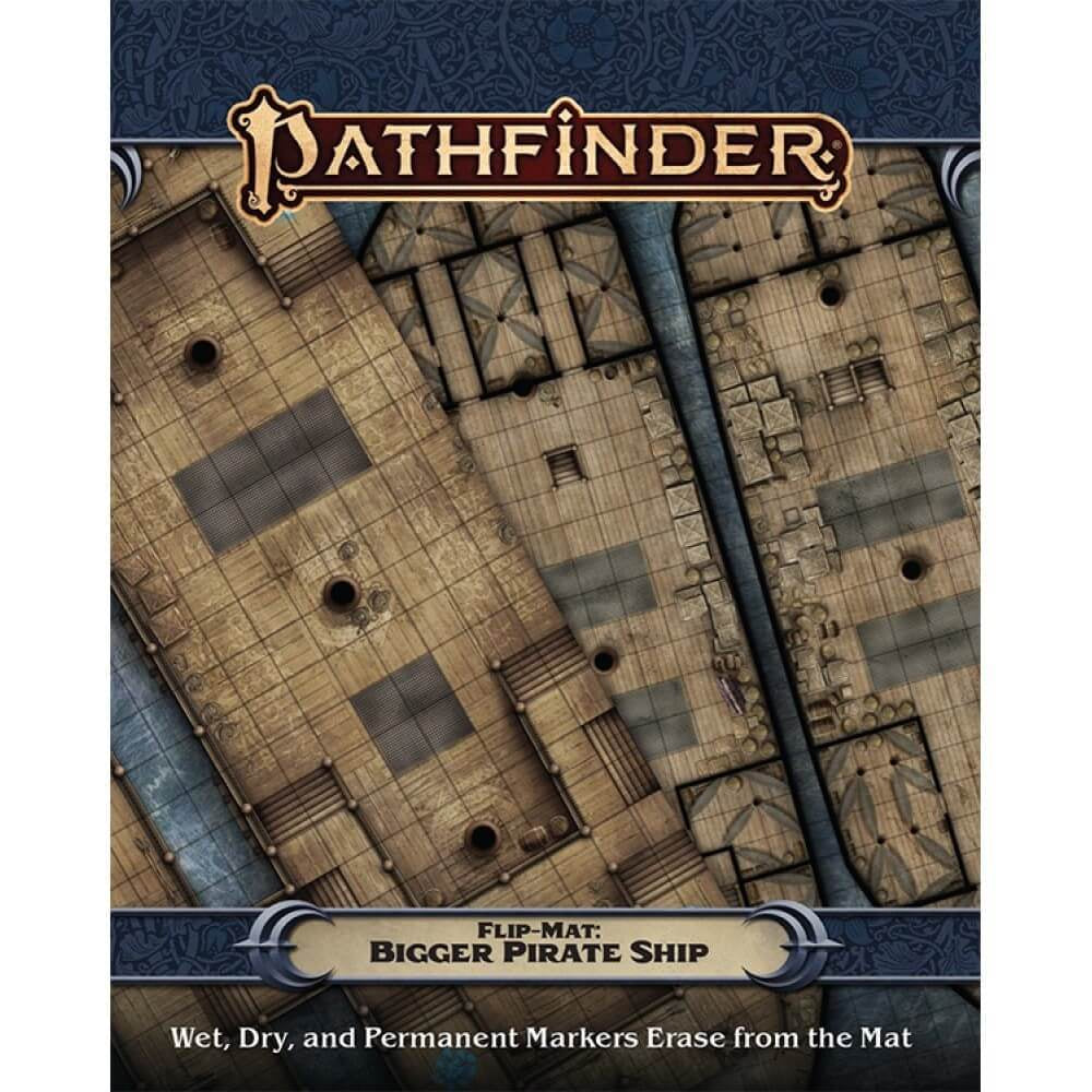 Pathfinder Accessories Flip-Mat: Bigger Pirate Ship-1