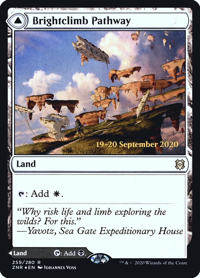 Brightclimb Pathway // Grimclimb Pathway [Zendikar Rising Prerelease Promos]-1