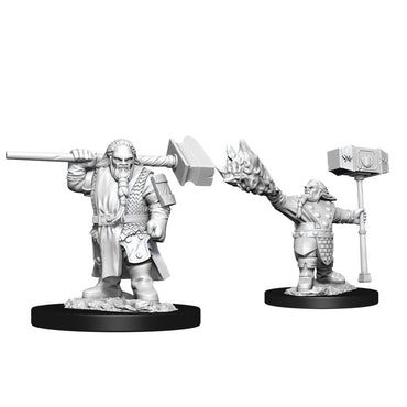 D&D Nolzurs Marvelous Unpainted Miniatures Male Dwarf Cleric