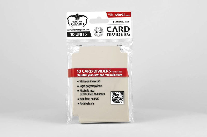 Ultimate Guard Card Dividers Standard Size Sand (10)-1