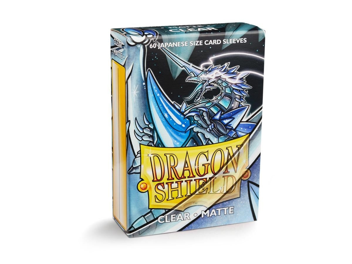 Sleeves - Dragon Shield Japanese - Box 60 - Clear Matte-1