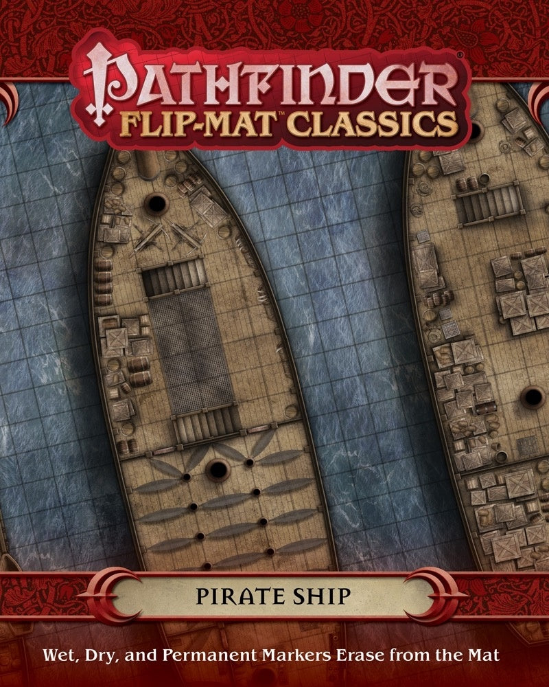 Pathfinder Accessories Flip Mat Classics Pirate Ship-1