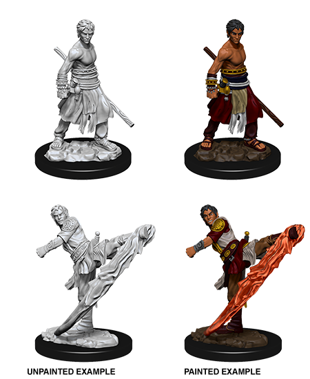 D&D Nolzurs Marvelous Unpainted Miniatures Male Half-Elf Monk-1
