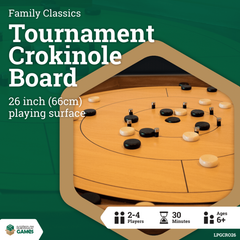 LPG Tournament Crokinole Board (Case of 2)-1