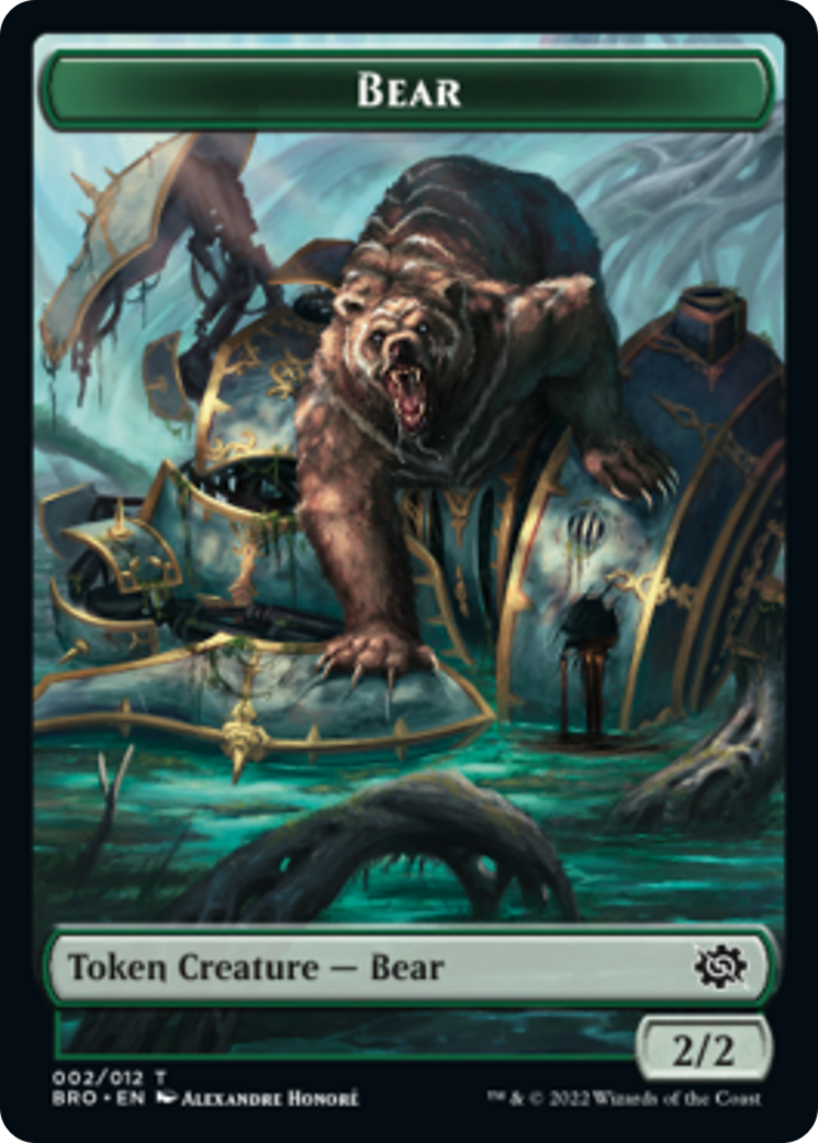 Bear Token [The Brothers' War Tokens]-1