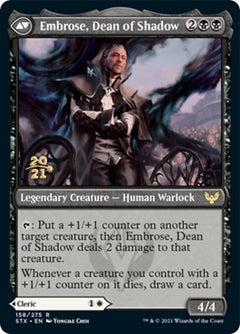 Shaile, Dean of Radiance // Embrose, Dean of Shadow [Strixhaven: School of Mages Prerelease Promos]-2