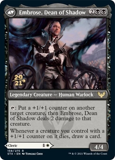 Shaile, Dean of Radiance // Embrose, Dean of Shadow [Strixhaven: School of Mages Prerelease Promos]-2