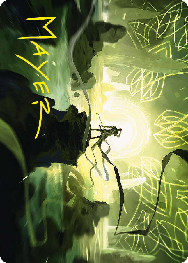 Legolas, Master Archer Art Card (Gold-Stamped Signature) [The Lord of the Rings: Tales of Middle-earth Art Series]-1