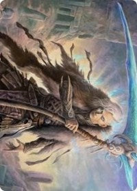 Egon, God of Death Art Card [Kaldheim Art Series]-1