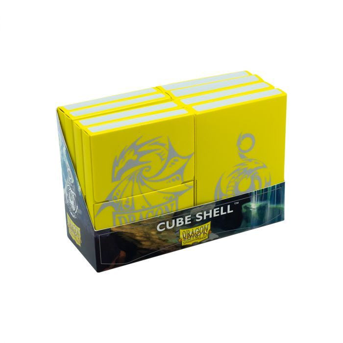 Deck Box - Dragon Shield - Cube Shell - Yellow-1