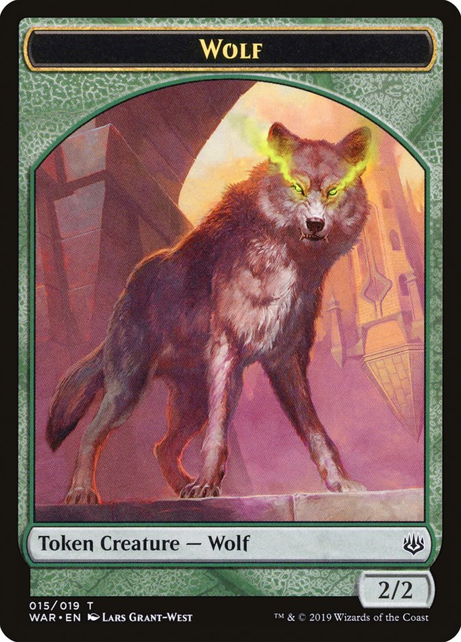 Wolf Token [War of the Spark Tokens]-1