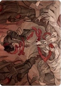 Thwart the Grave Art Card [Zendikar Rising Art Series]-1