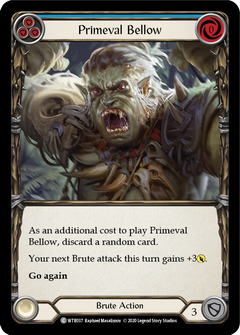 Primeval Bellow (Blue) [U-WTR037] (Welcome to Rathe Unlimited)  Unlimited Normal-1