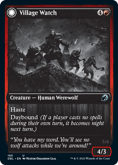 Village Watch // Village Reavers [Innistrad: Double Feature]-1