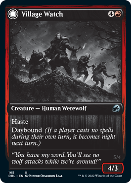 Village Watch // Village Reavers [Innistrad: Double Feature]-1