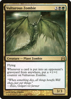 Vulturous Zombie [Commander 2011]-1