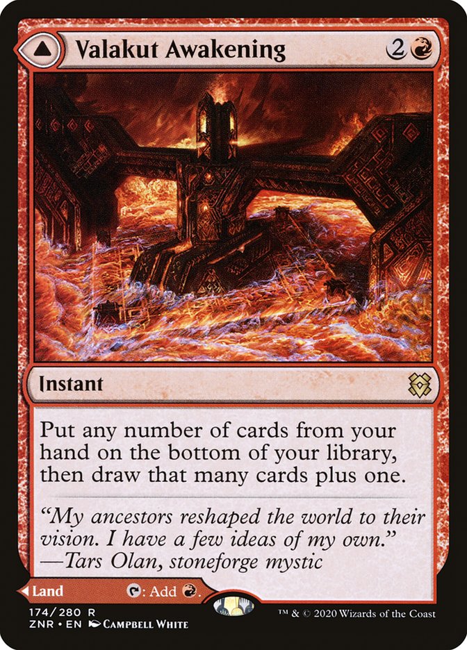 Valakut Awakening // Valakut Stoneforge [Zendikar Rising]-1