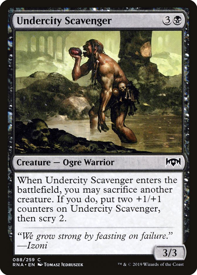 Undercity Scavenger [Ravnica Allegiance]-1