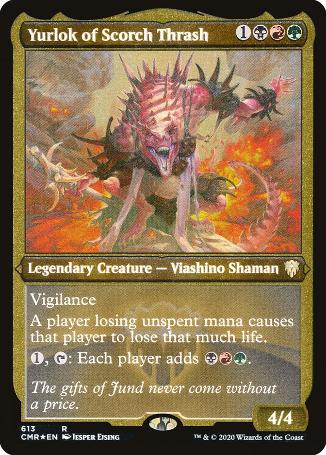 Yurlok of Scorch Thrash (Etched) [Commander Legends]-1