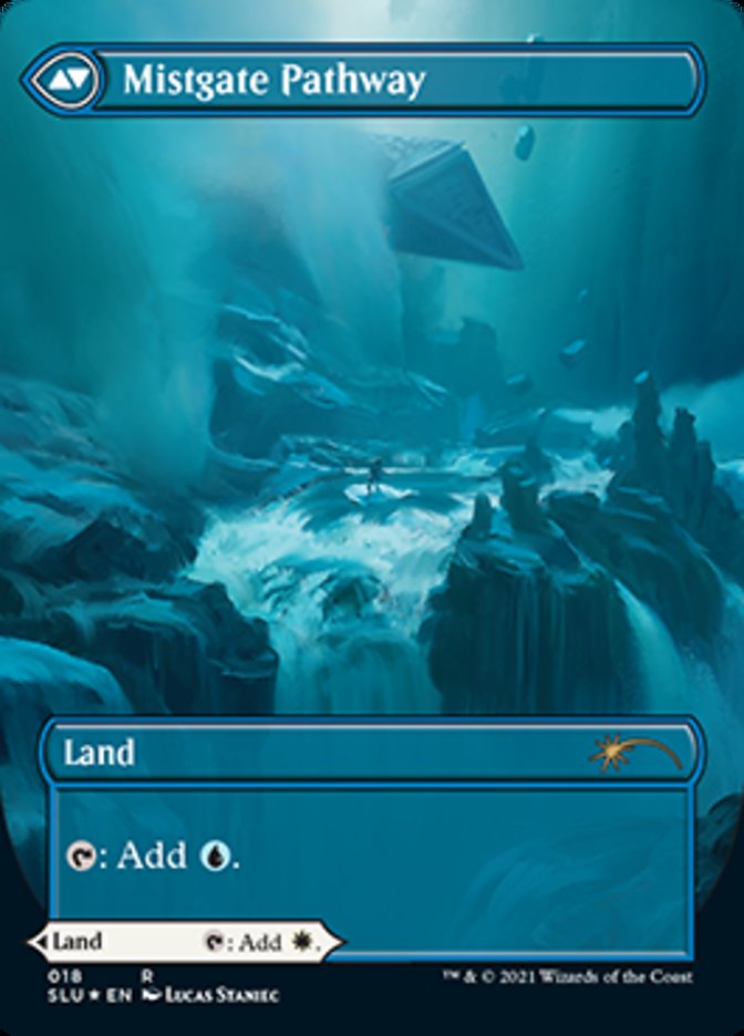 Hengegate Pathway // Mistgate Pathway (Borderless) [Secret Lair: Ultimate Edition 2]-2