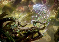 Emergent Sequence Art Card [Strixhaven: School of Mages Art Series]-1