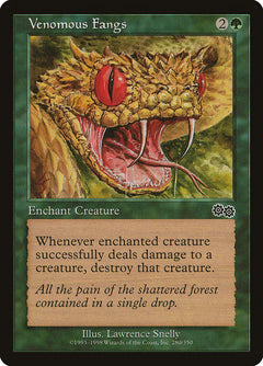 Venomous Fangs [Urza's Saga]-1