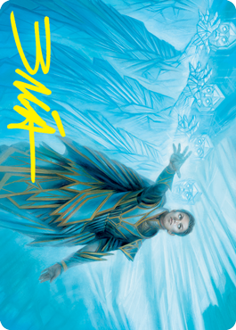 Echoing Equation Art Card (Gold-Stamped Signature) [Strixhaven: School of Mages Art Series]-1