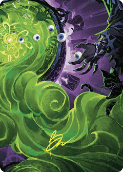 Waste Not Art Card (Gold-Stamped Signature) [Wilds of Eldraine Art Series]-1