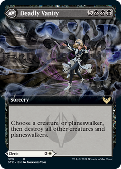 Selfless Glyphweaver // Deadly Vanity (Extended Art) [Strixhaven: School of Mages]-2