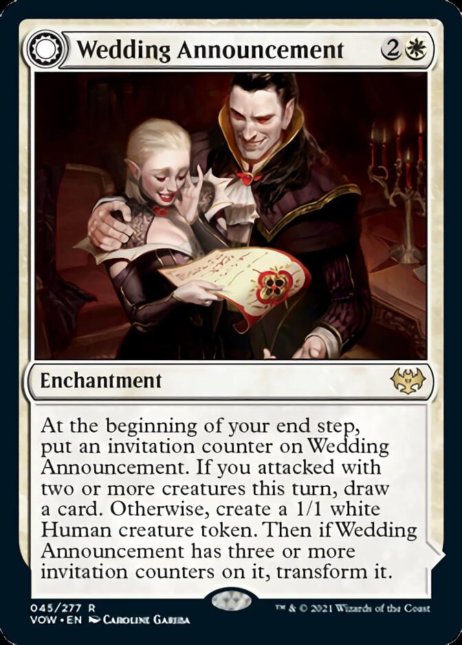 Wedding Announcement // Wedding Festivity [Innistrad: Crimson Vow]-1
