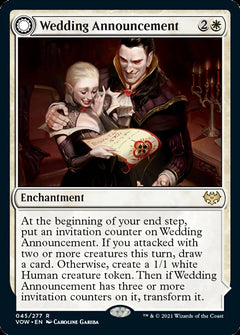 Wedding Announcement // Wedding Festivity [Innistrad: Crimson Vow]-1