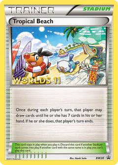 Tropical Beach (BW28) (Finalist) [Black & White: Black Star Promos]-1
