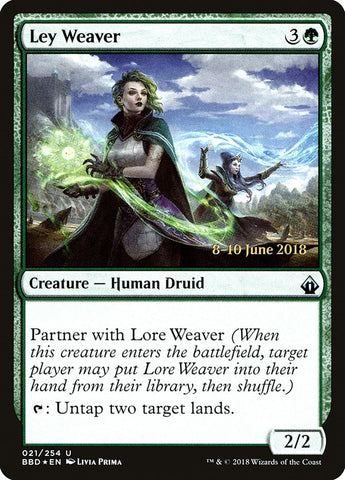 Ley Weaver [Battlebond Prerelease Promos]