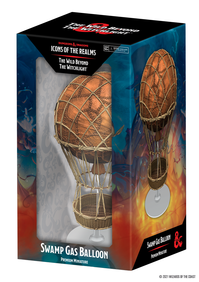 D&D Icons of the Realms Miniatures The Wild Beyond the Witchlight Swamp Gas Balloon Premium-1