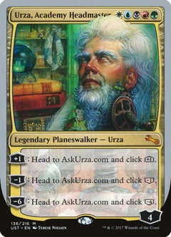 Urza, Academy Headmaster [Unstable]-1