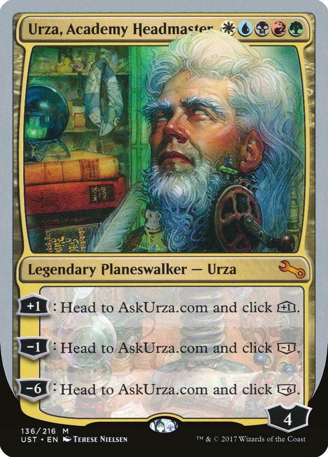 Urza, Academy Headmaster [Unstable]-1