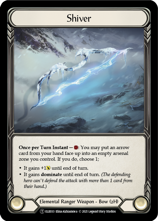 Embodiment of Earth // Shiver [U-ELE109 // U-ELE033] (Tales of Aria Unlimited)  Unlimited Normal-2