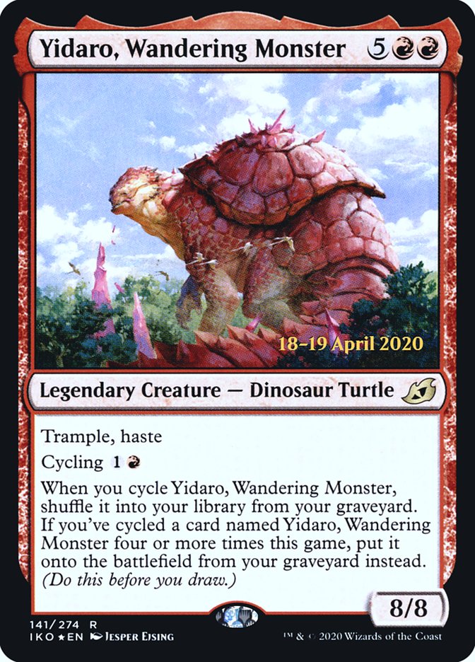 Yidaro, Wandering Monster [Ikoria: Lair of Behemoths Prerelease Promos]-1