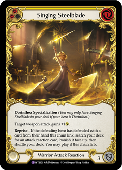 Singing Steelblade [U-WTR121] (Welcome to Rathe Unlimited)  Unlimited Rainbow Foil-1