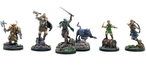 D&D Collectors Series Miniatures The Legend of Drizzt Companions of the Hall (6)