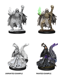 Pathfinder Deep Cuts Unpainted Miniatures Necromancers-1