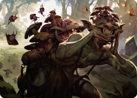 Sprouting Goblin Art Card [Dominaria United Art Series]-1