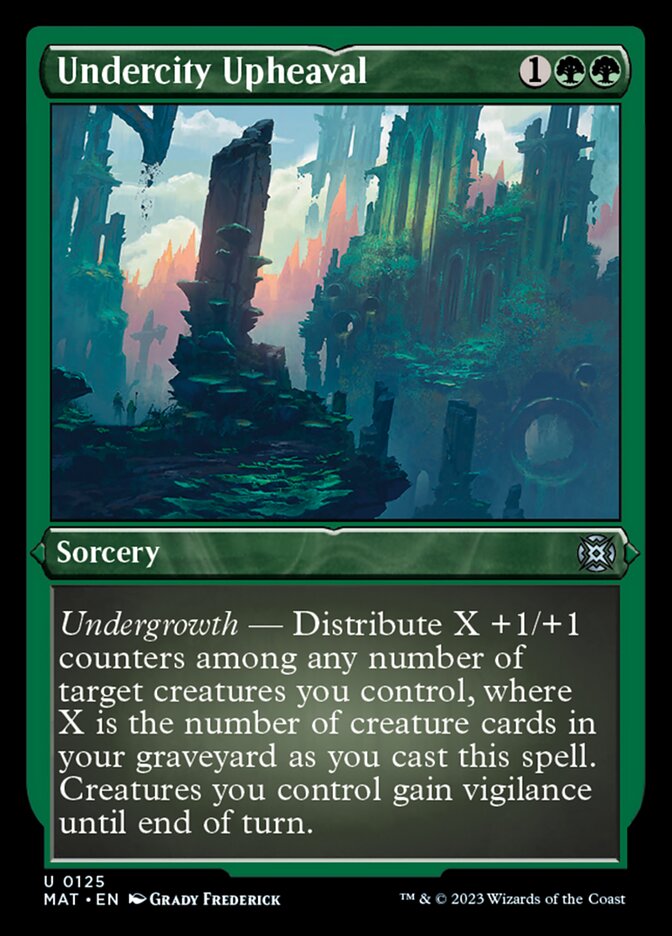 Undercity Upheaval (Foil Etched) [March of the Machine: The Aftermath]-1