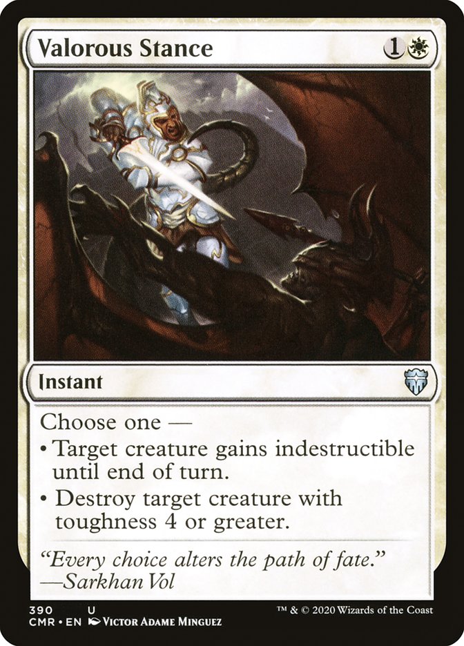 Valorous Stance [Commander Legends]-1