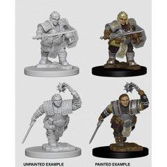 D&D Nolzurs Marvelous Unpainted Miniatures Dwarf Female Fighter-1